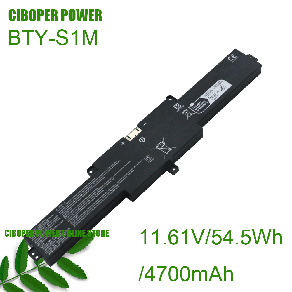 Pc Gaming Msi - CP 노트북 배터리 BTY-S1M 11.61V/4700mAh/54.5Wh 클로우