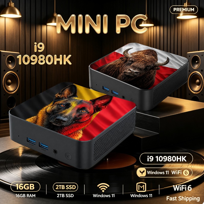 Pc Gaming Desktop - 인텔 코어 i9 10980HK 소형 데스크탑
