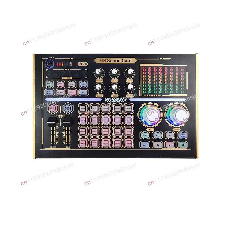 Sound Card Usb - GAX-N8 가정용 휴대폰 컴퓨터 라이브 사운드