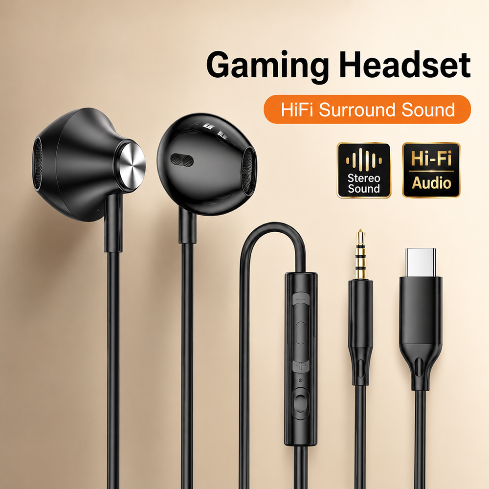 Pc Gaming Xiaomi - HiFi 서라운드 헤드폰 iPhone 용 베이스