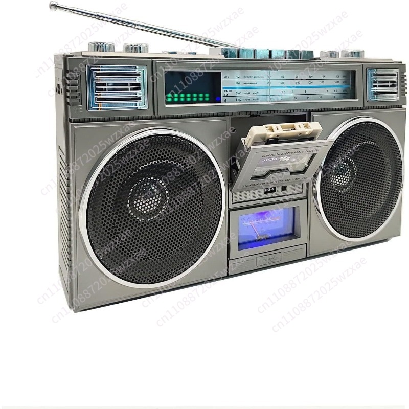 Sound Card Usb - 레트로 블루투스 스피커 스테레오 서브우퍼 플러그인