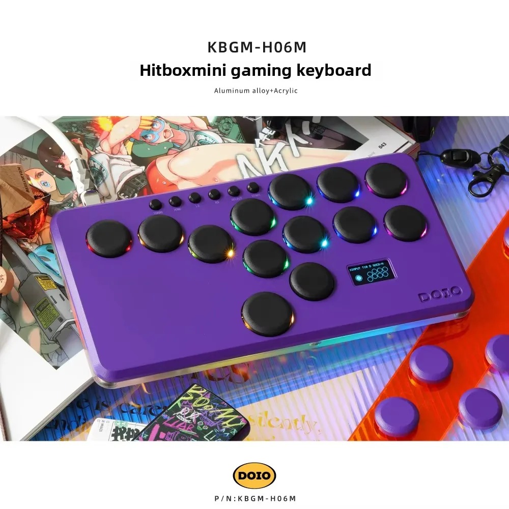 Pc Gaming Vs Ps5 - DOIO KBGM-H06M HITBOX 알루미늄 합금 미니
