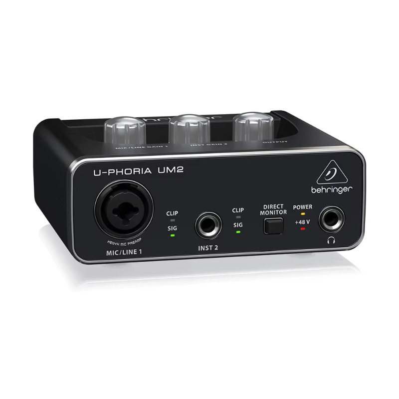 Sound Card Usb - 베링거 U-포리아 UM2 사운드 카드 2채널