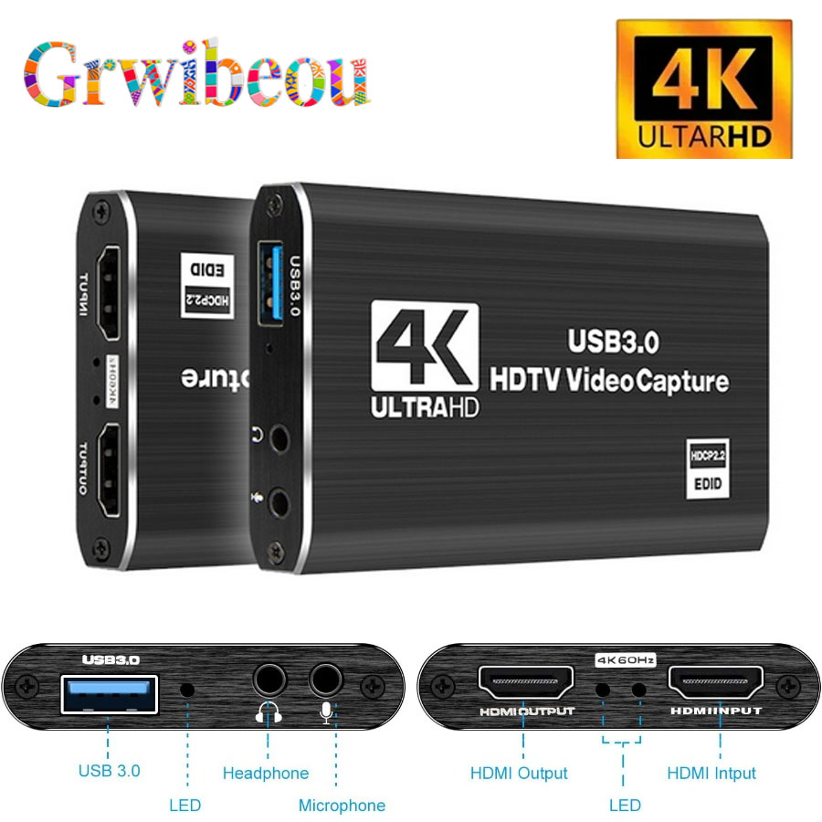 Sound Card Usb - 4K USB 3.0 비디오 캡처 카드