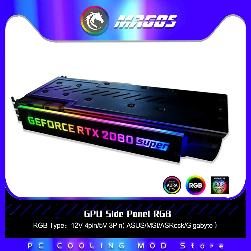 Pc Gaming Msi - ARGB VGA 장식 그래픽 카드 측면