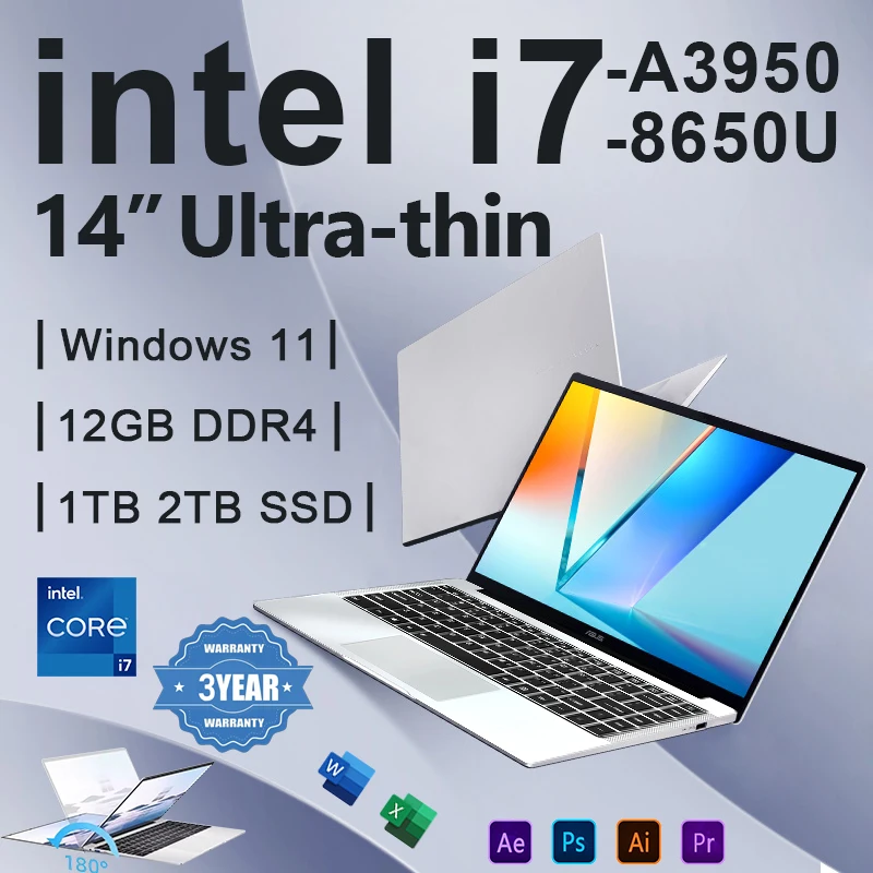 Pc Gaming I7 - 2026 오피스 노트북 윈도우 11 프로