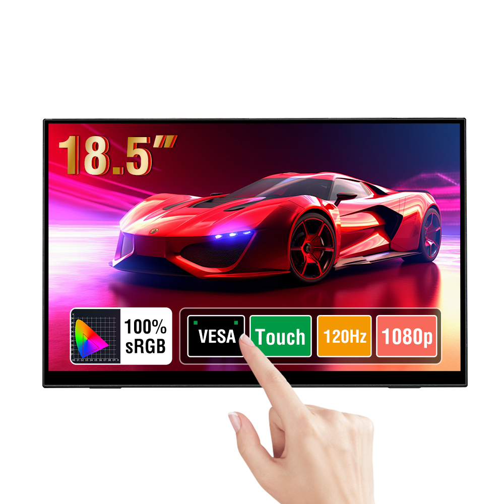 Anmite 18.5인치 휴대용 터치 모니터 120Hz - Pc Gaming Vs Ps5 리뷰 및 가격