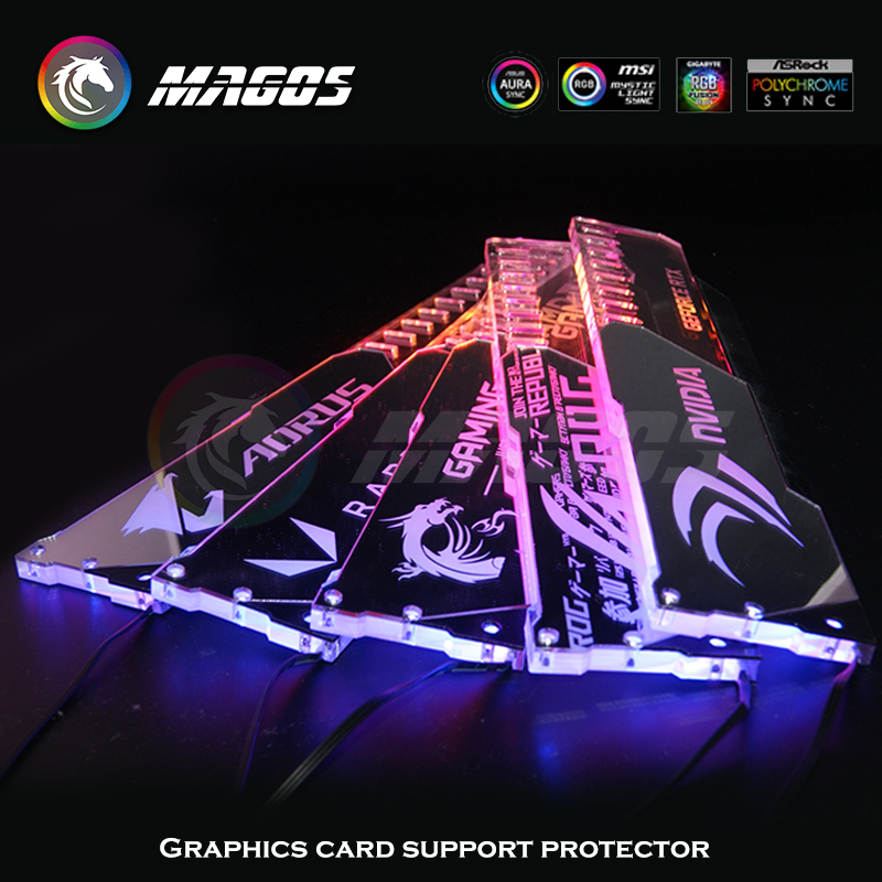 GPU 홀더 ARGB 실버 미러 표면 ROG MSI A - Pc Gaming Msi 리뷰 및 가격