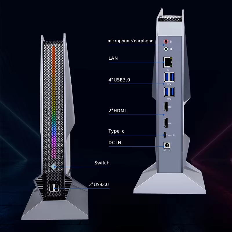 탑톤 F10 게이밍 미니 PC NVIDIA RTX 40 - Pc Gaming I7 리뷰 및 가격