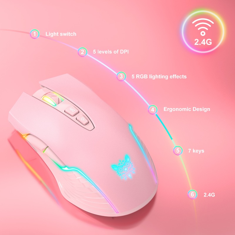 ONIKUMA CW905 무선/유선 게이밍 마우스 36 - Pc Gaming X3D 리뷰 및 가격