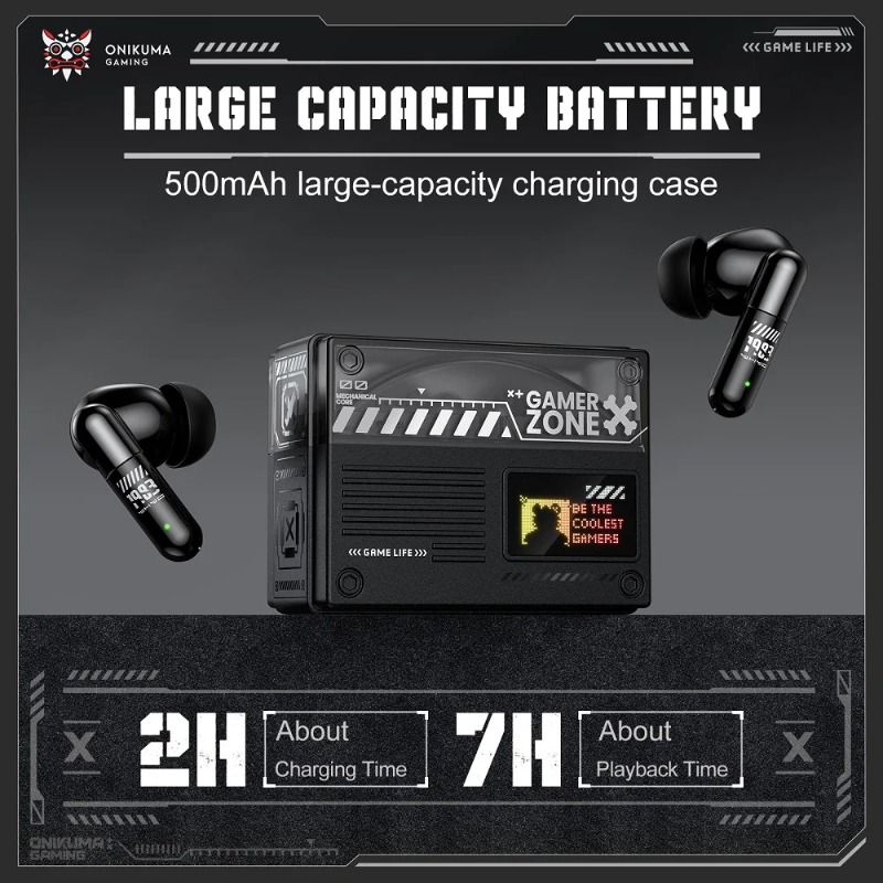ONIKUMA TX602 블루투스 게임용 이어버드 2. - Pc Gaming Vs Ps5 리뷰 및 가격