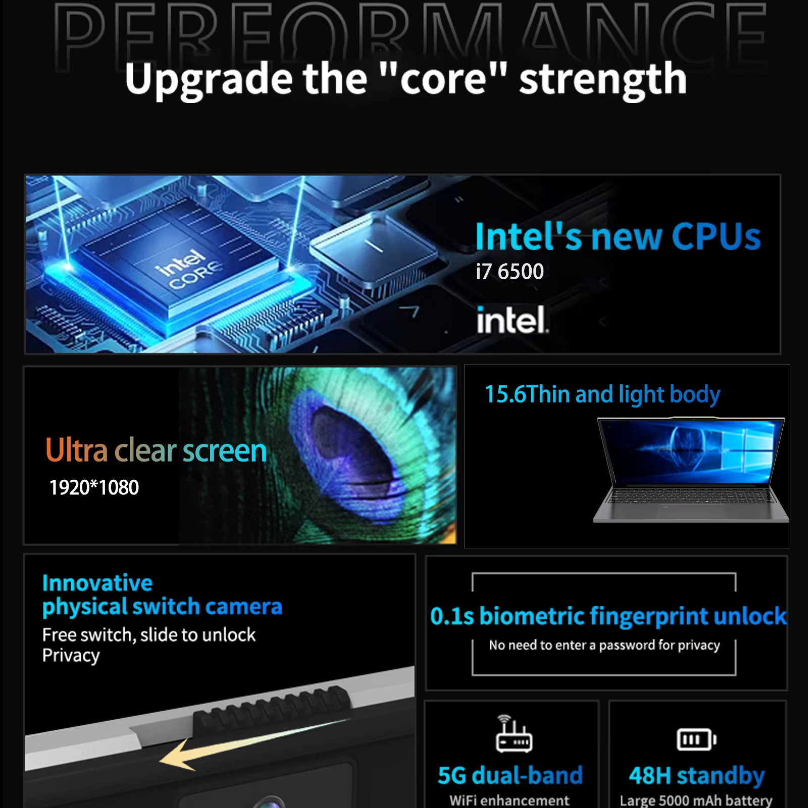 15.6인치 울트라 슬림 인텔 코어 i7 6500U 노 - Pc Gaming I7 리뷰 및 가격