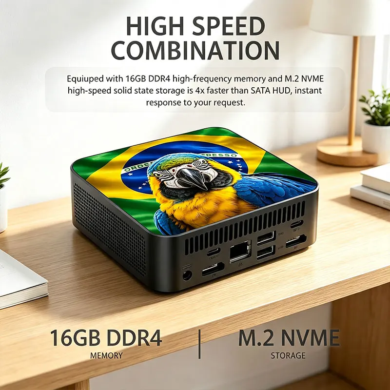 뉴멕시코 브라질 국기 미니 PC 인텔 코어 N95 16 - Pc Gaming Desktop 리뷰 및 가격