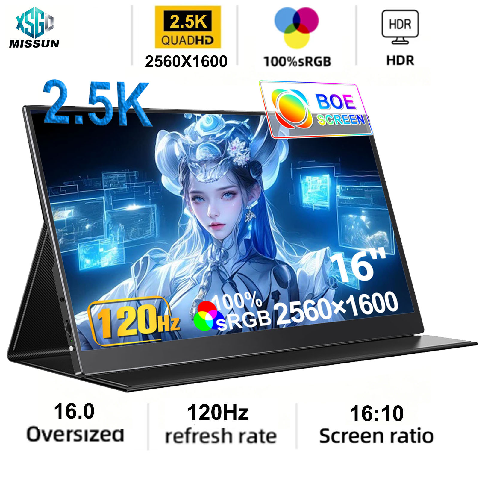 4k 포터블 모니터 14/15.6/16인치 휴대용 비터 - Pc Gaming Vs Ps5 리뷰 및 가격