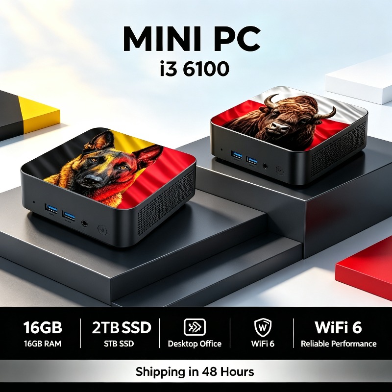 게이밍 미니 데스크탑 컴퓨터 인텔 코어 i3 6100, - Pc Gaming Desktop 리뷰 및 가격