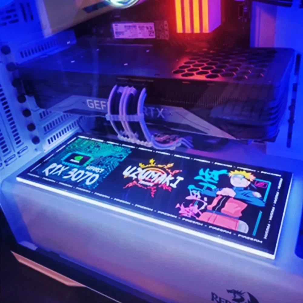 PC 케이스 장식용 DIY RGB 조명 패널, VGA  - Pc Gaming Msi 리뷰 및 가격