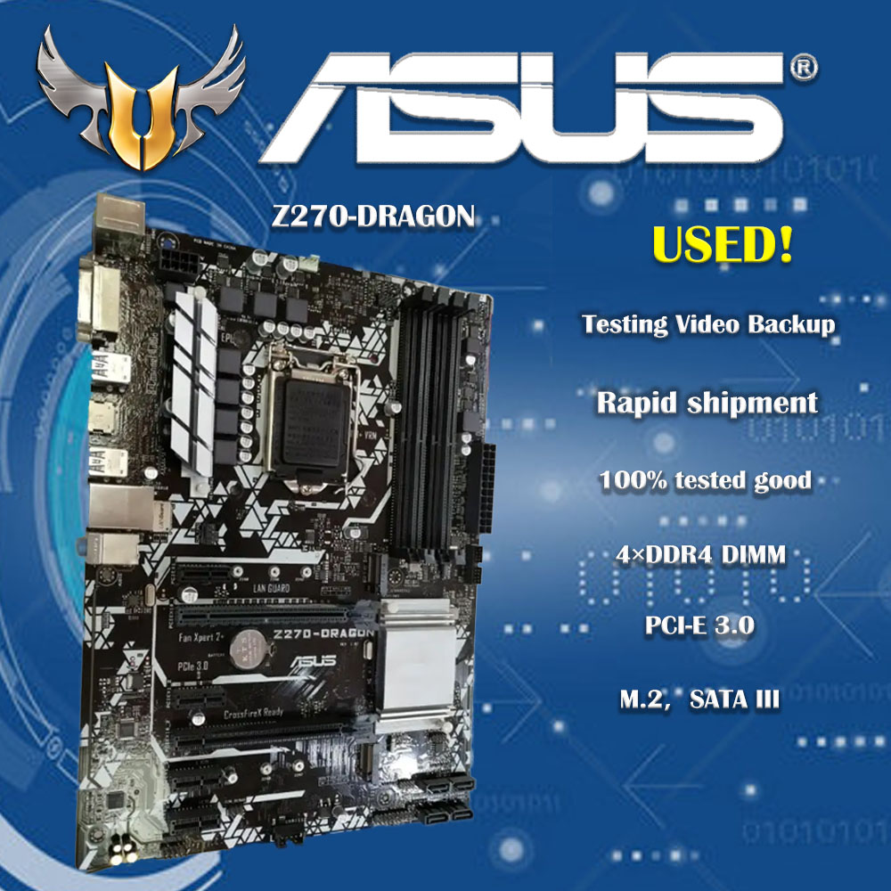 Asus PRIME Z270-DRAGON 오리지널 데스 - Pc Gaming Intel Core I5 리뷰 및 가격