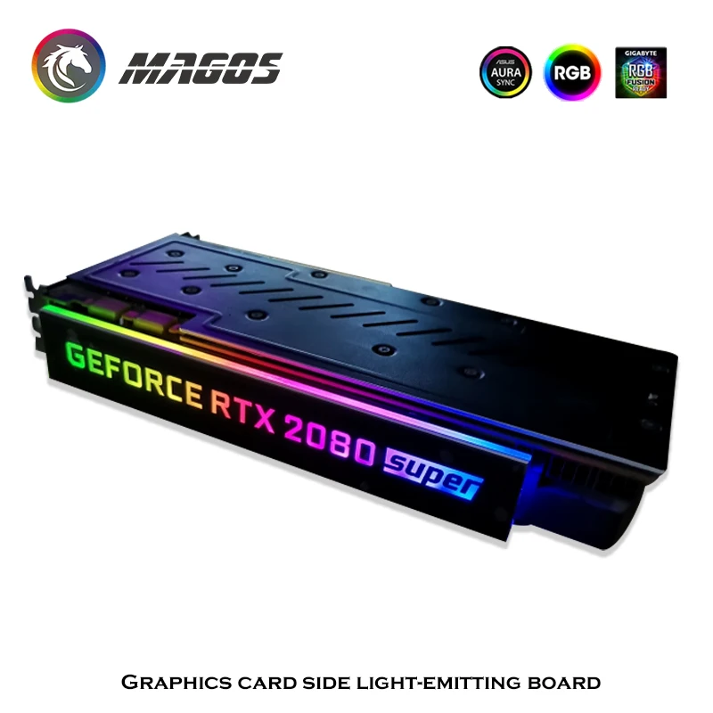 ARGB VGA 장식 그래픽 카드 측면 발광 보드 사용 - Pc Gaming Msi 리뷰 및 가격