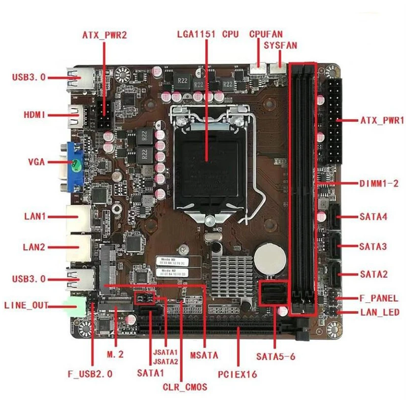 B365 미니-ITX 마더보드 LGA 1151 6베이  - Pc Gaming I7 리뷰 및 가격
