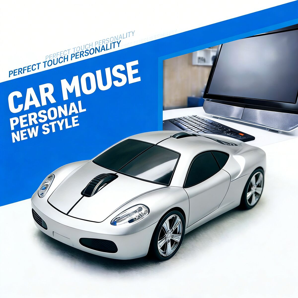 인체공학적 무선 스포츠카 마우스 USB 광학 유명 자동 - Pc Gaming X3D 리뷰 및 가격
