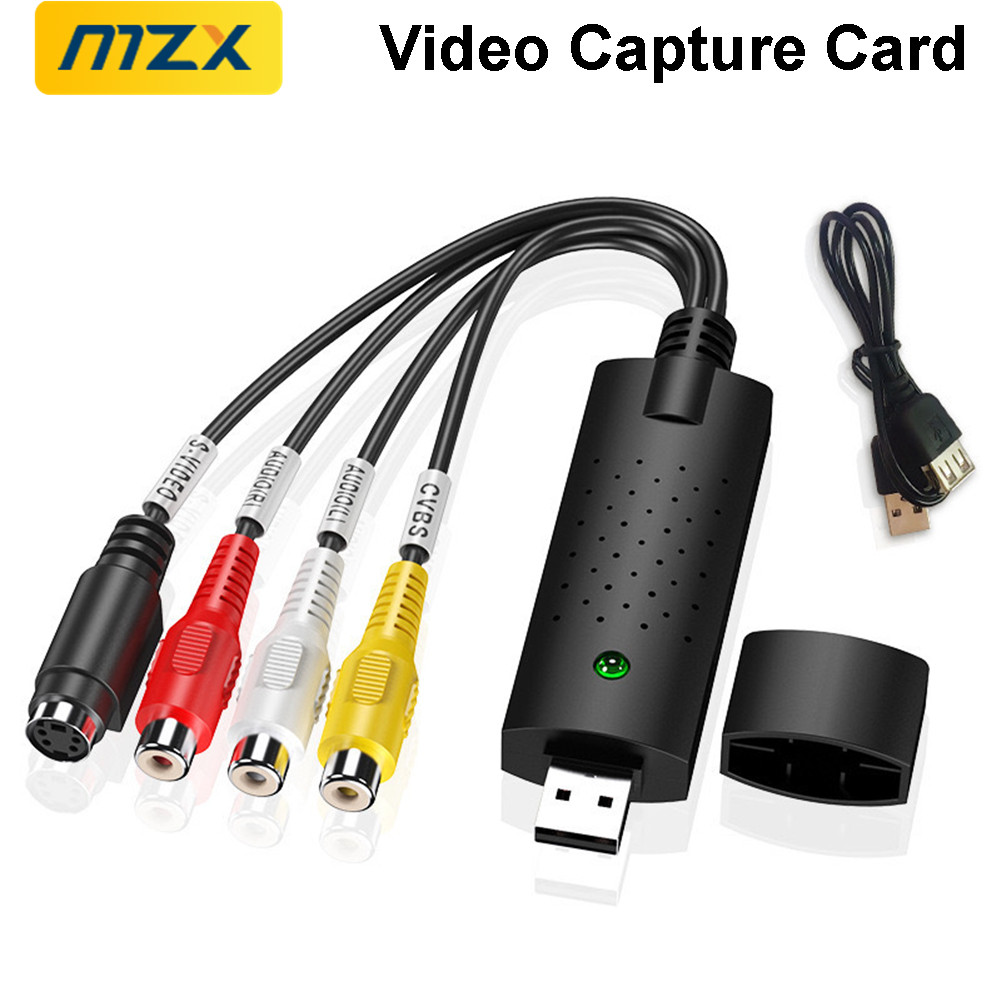 USB 비디오 캡처 카드 Easy Cap VHS VCR - Sound Card Usb 리뷰 및 가격
