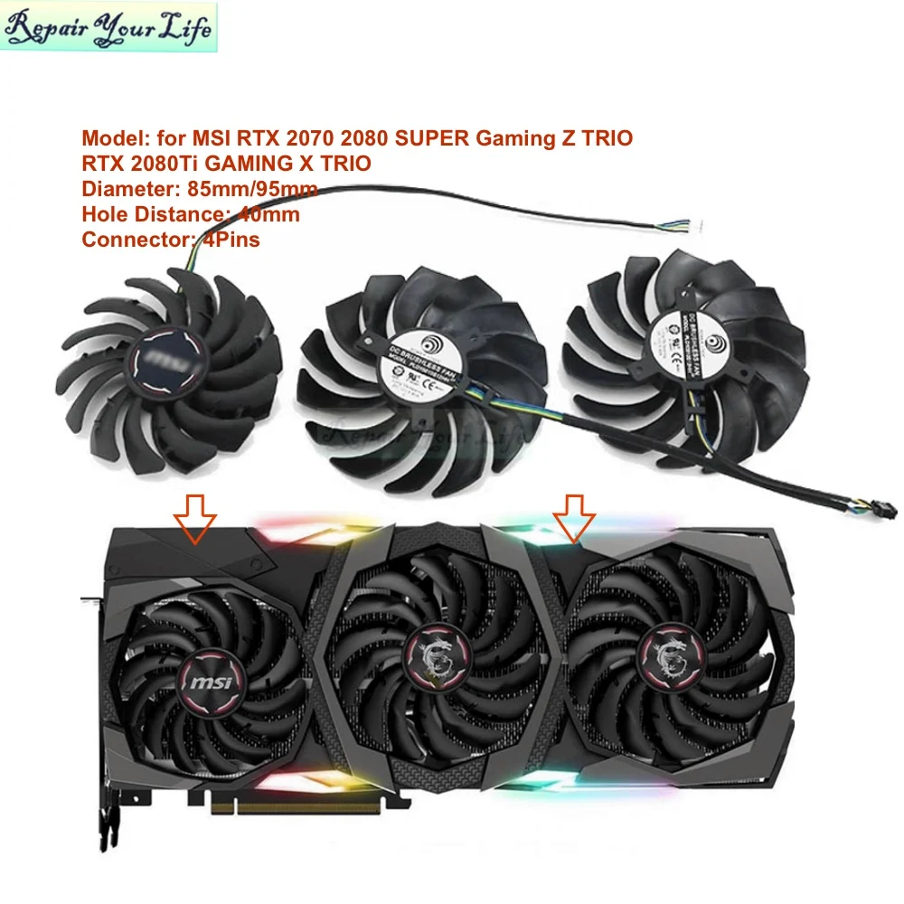 PC VGA 냉각 선풍기, MSI RTX 2080 TI - Pc Gaming Msi 리뷰 및 가격