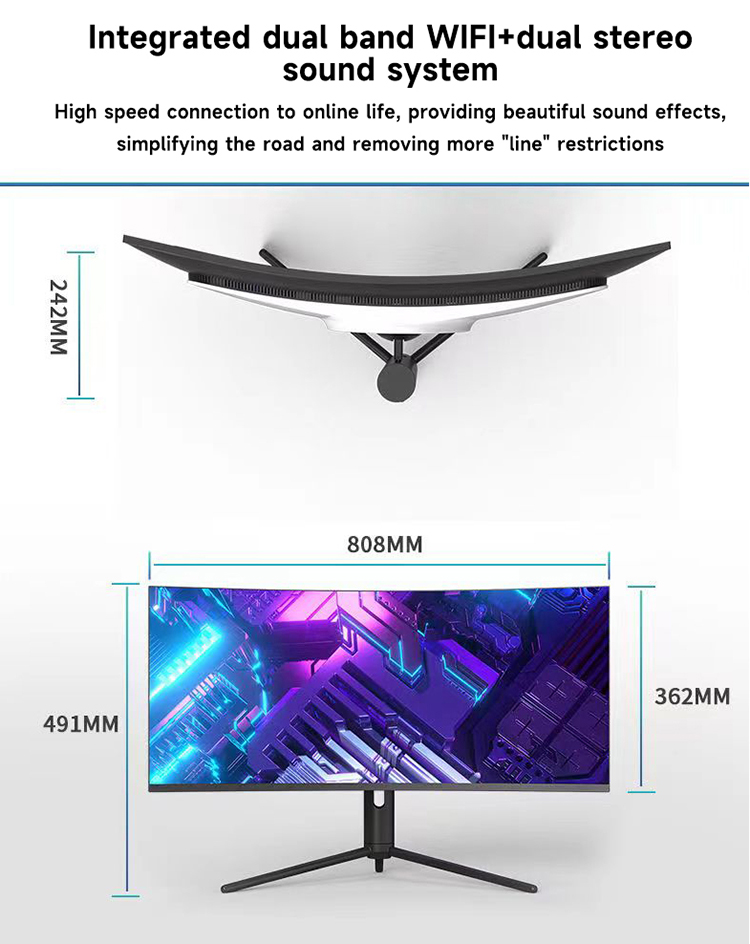 34인치 4K 커브드 스크린 데스크탑 컴퓨터 올인원 코 - Pc Gaming I7 리뷰 및 가격
