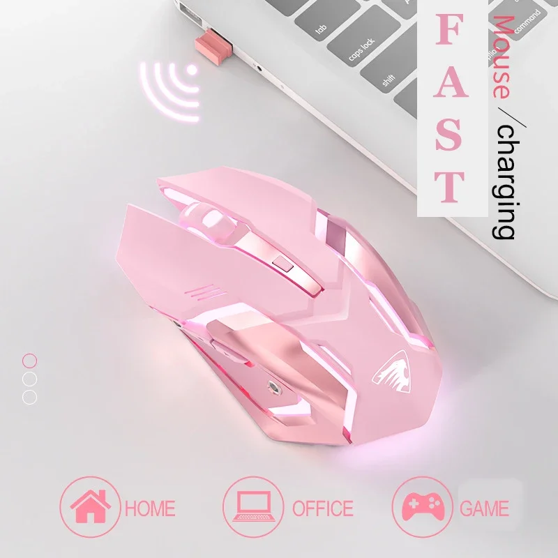 2.4G 무선 마우스, 인체 공학적 충전식 전원, 사무 - Pc Gaming X3D 리뷰 및 가격