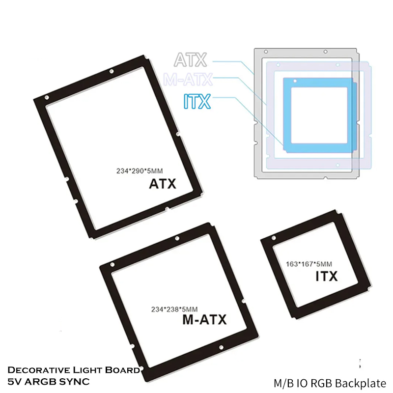 데스크탑 PC MB 백플레이트 RGB 장식용 라이트보드 - Pc Gaming Msi 리뷰 및 가격