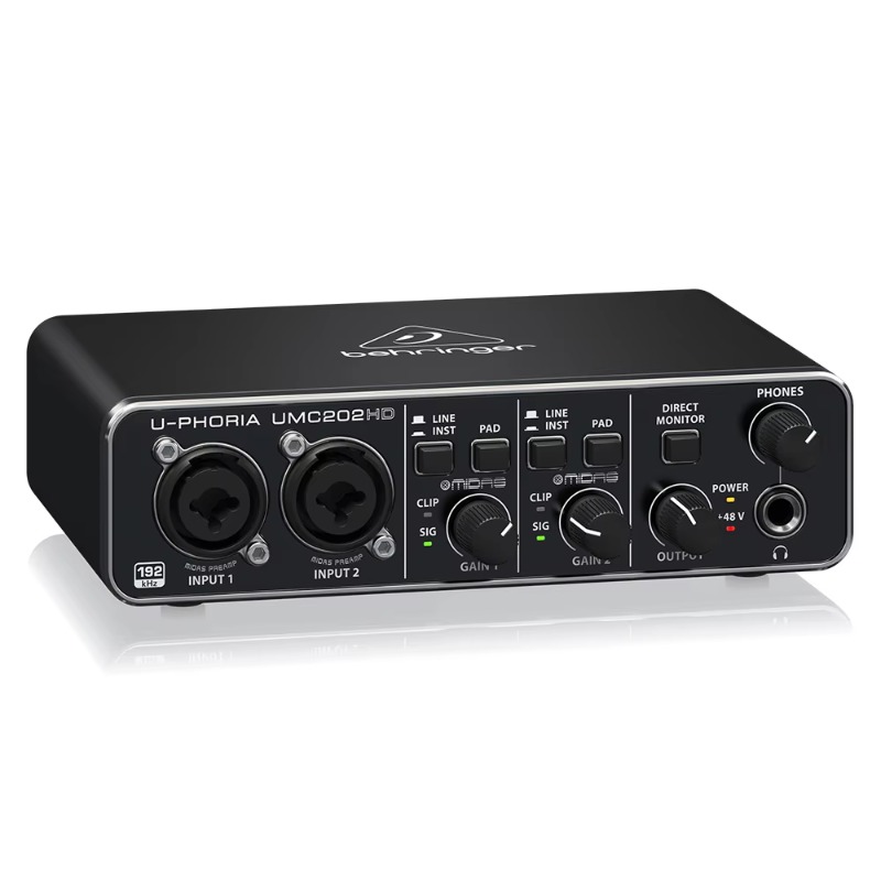 2026년형 베링거 U-포리아 UMC202HD 사운드  - Sound Card Usb 리뷰 및 가격