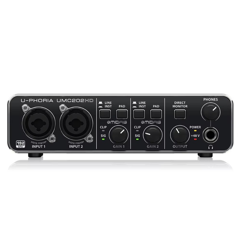 2026년형 베링거 U-포리아 UMC202HD 사운드  - Sound Card Usb 리뷰 및 가격